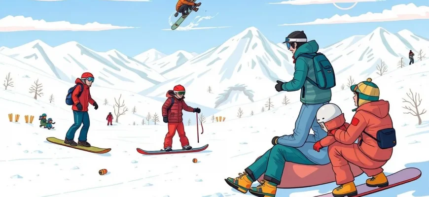 Comedias de Snowboard: Risas en la Nieve