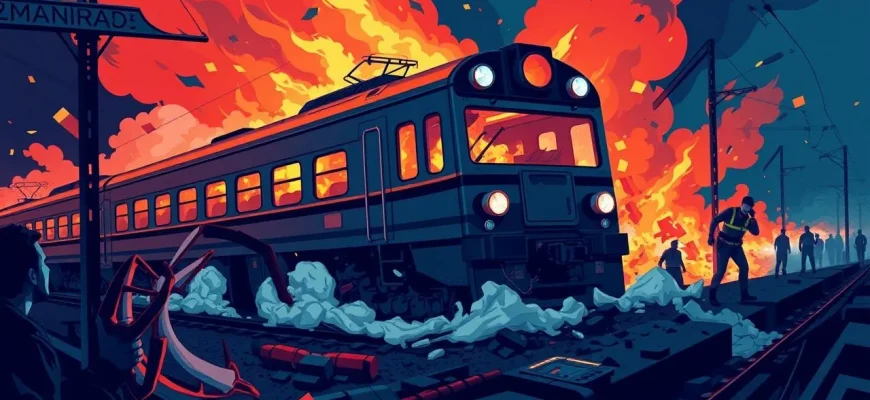 Películas de choques de trenes: una selección emocionante