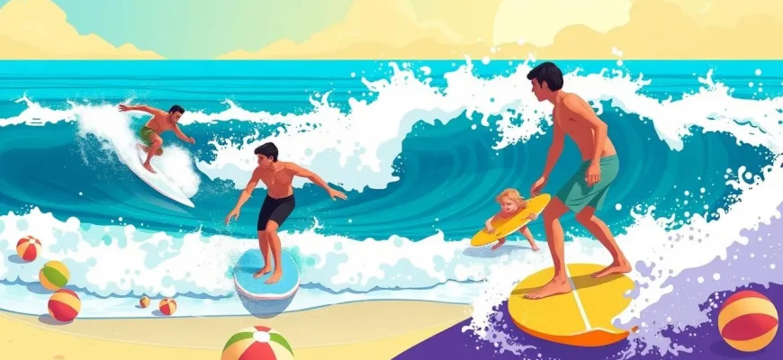 Películas Familiares sobre Surfistas