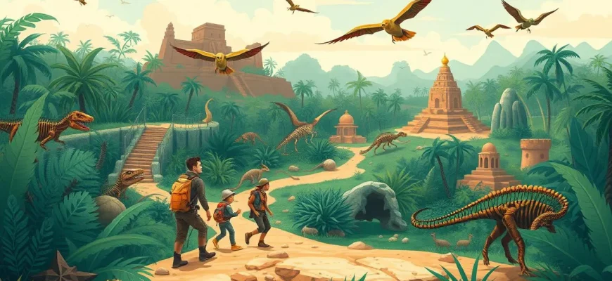 Películas de Aventuras en Busca de Reptiles Antiguos