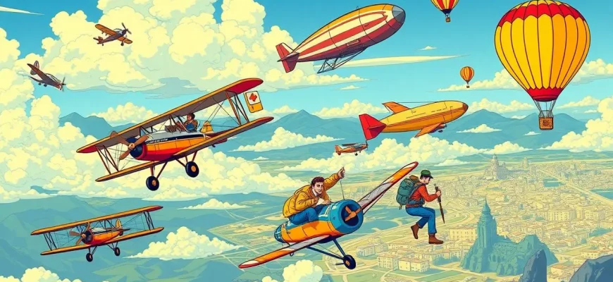 Aventuras en Antiguos Vuelos: 10 Películas Imperdibles