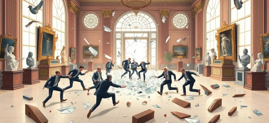 Películas de Catástrofes en Galerías de Arte