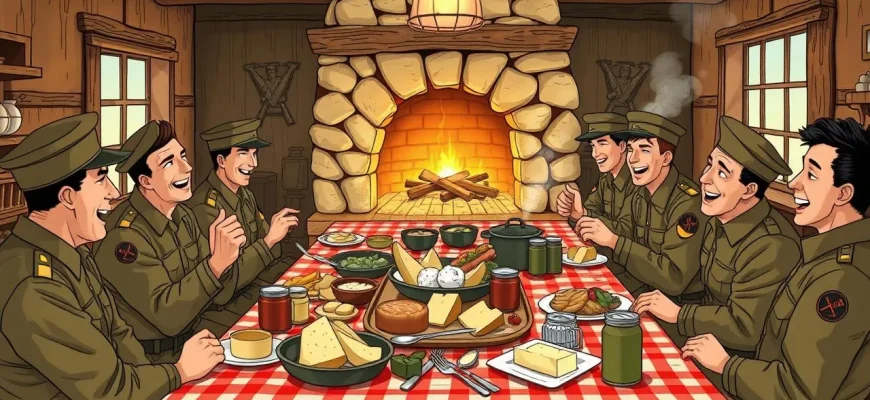 Películas de guerra sobre cocinas de campaña