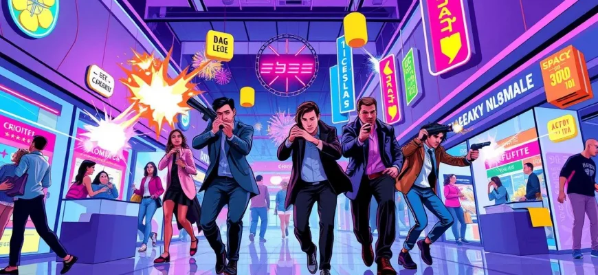 Películas de acción en centros comerciales