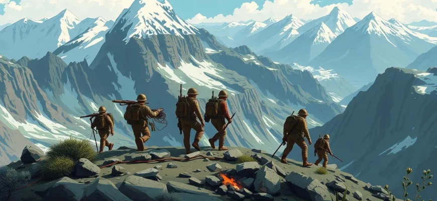 Películas de Guerra sobre Expediciones Topográficas