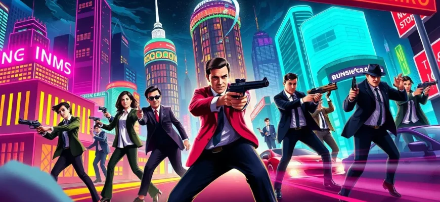 10 Películas de Acción sobre Negocios y Crimen