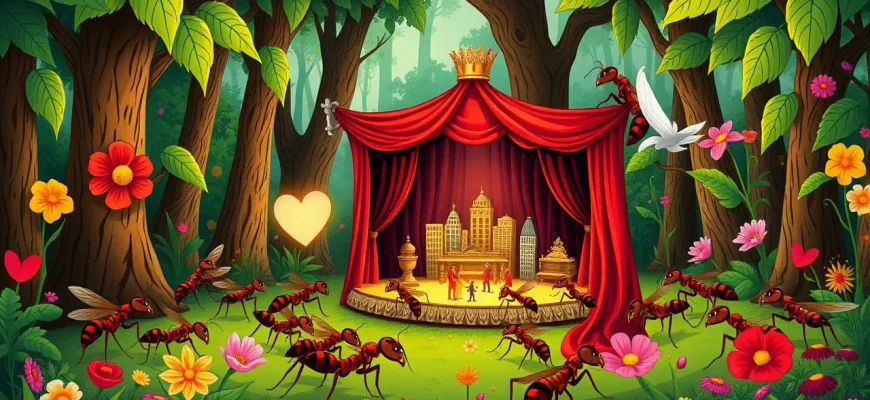 Melodramas de amor sobre hormigas