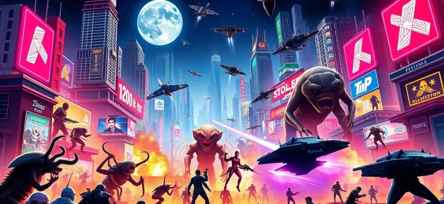 Películas de acción sobre guerras interplanetarias