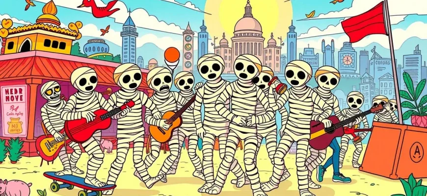 Películas familiares sobre momias