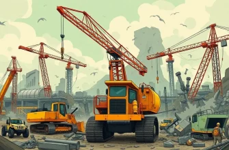 Películas de Catástrofes con Maquinaria de Construcción