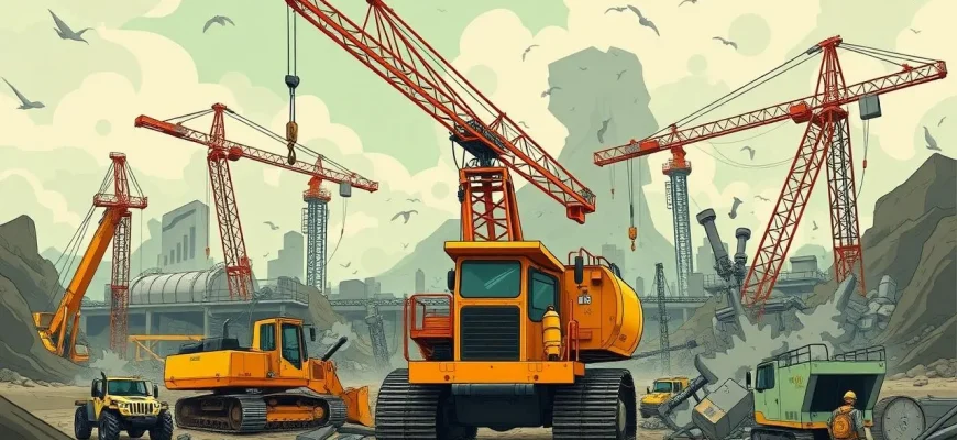 Películas de Catástrofes con Maquinaria de Construcción