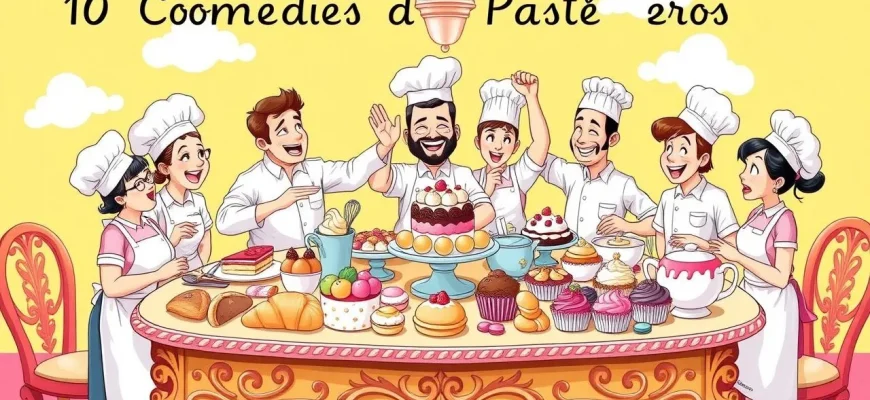 10 Películas Cómicas sobre Pasteleros