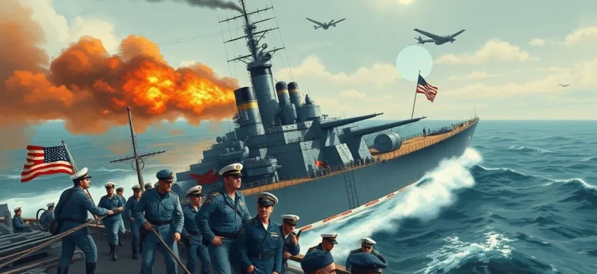 Películas de guerra sobre incursiones marítimas