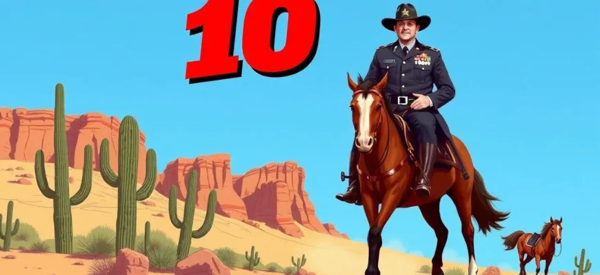 Películas de vaqueros sobre oficiales militares