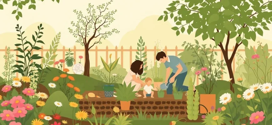Películas familiares sobre jardinería