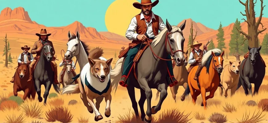 Películas de Westerns con Animales Salvajes