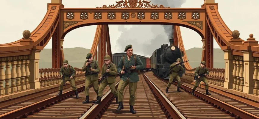 Películas bélicas sobre puentes ferroviarios