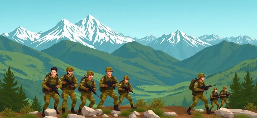 Películas bélicas sobre entrenamiento en montañas