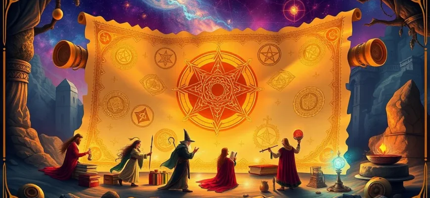 Películas Místicas con Pergaminos Antiguos