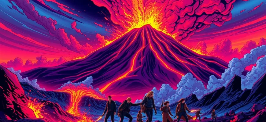 Películas de acción sobre volcanes