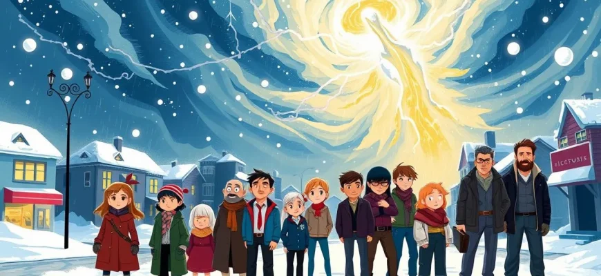 Películas de nieve y tormentas