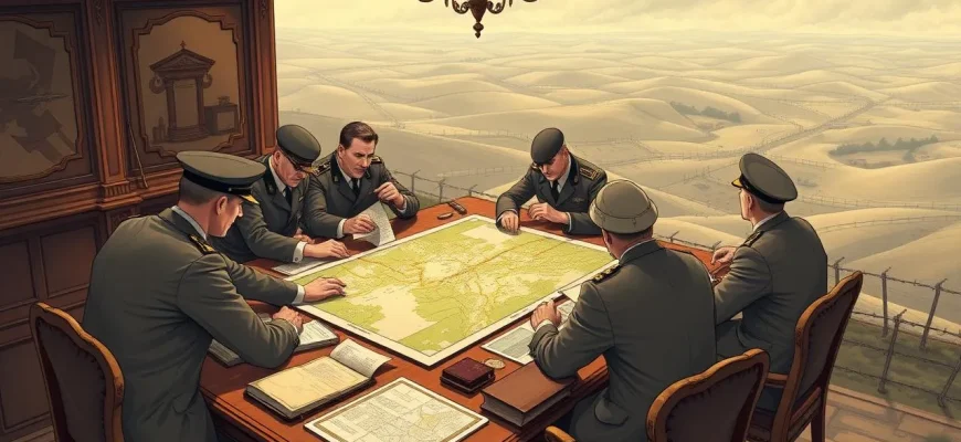 Películas Bélicas con Mapas Estratégicos