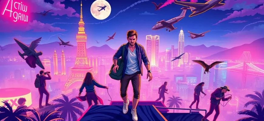 Películas de acción con turistas