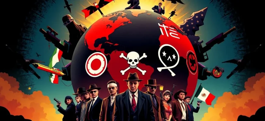 Películas de crimen sobre organizaciones criminales globales
