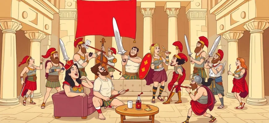 Comedias de Gladiadores: ¡Risas y Espadas!