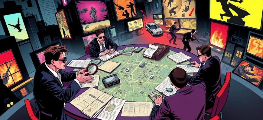 Películas de Crimen: Planificación de Operaciones