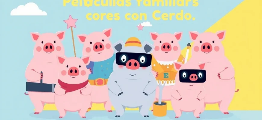 Películas Familiares con Cerdos: Diversión y Aprendizaje