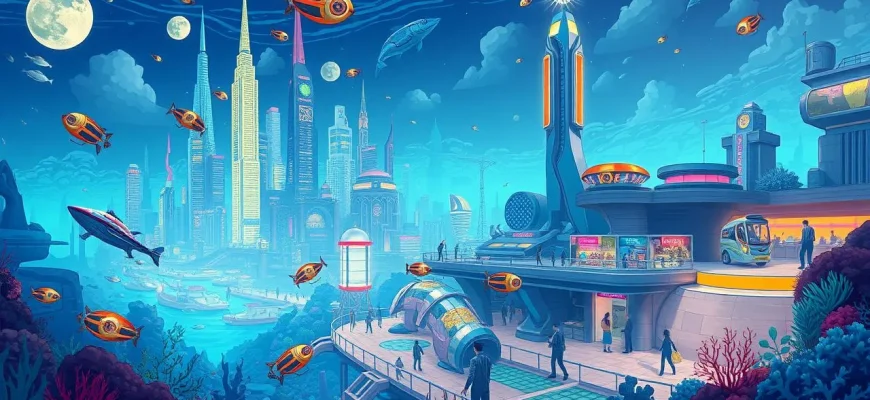 10 Películas de Aventuras en Ciudades Submarinas