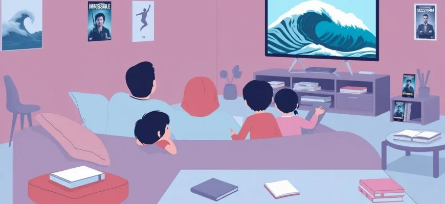 Películas familiares sobre tsunamis