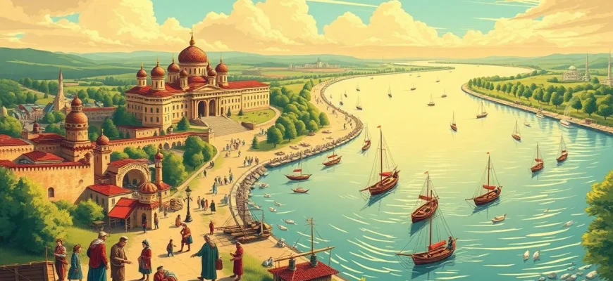 Películas históricas sobre el comercio en el Volga