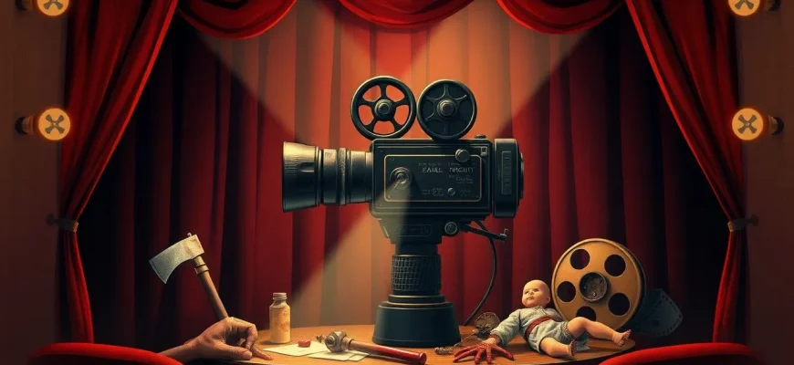 Detrás de cámaras de películas de terror