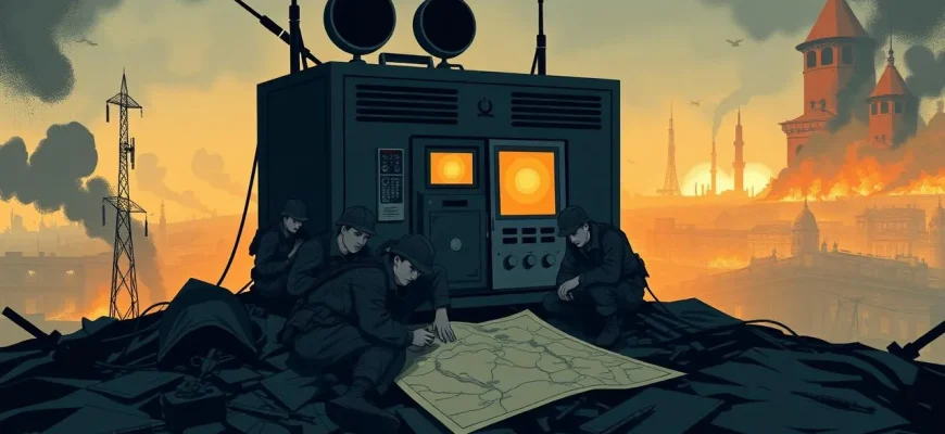 Películas de guerra sobre radiocomunicación en eventos reales