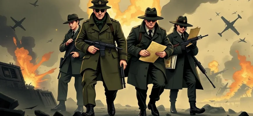 Películas de guerra sobre investigadores militares