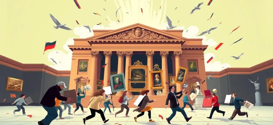 Películas de Evacuación de Museos: Arte Bajo Presión