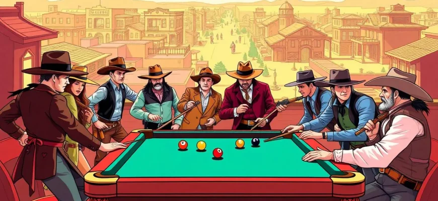 Películas de Westerns con Escenas de Billar