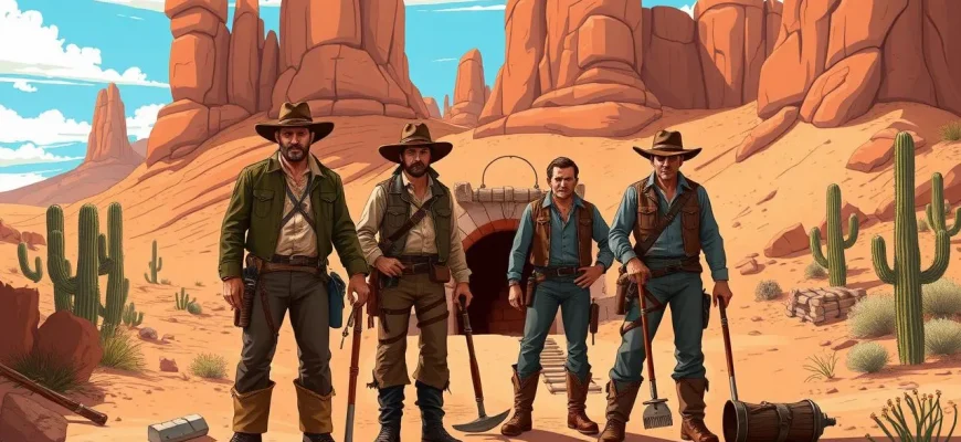 Películas de vaqueros sobre mineros