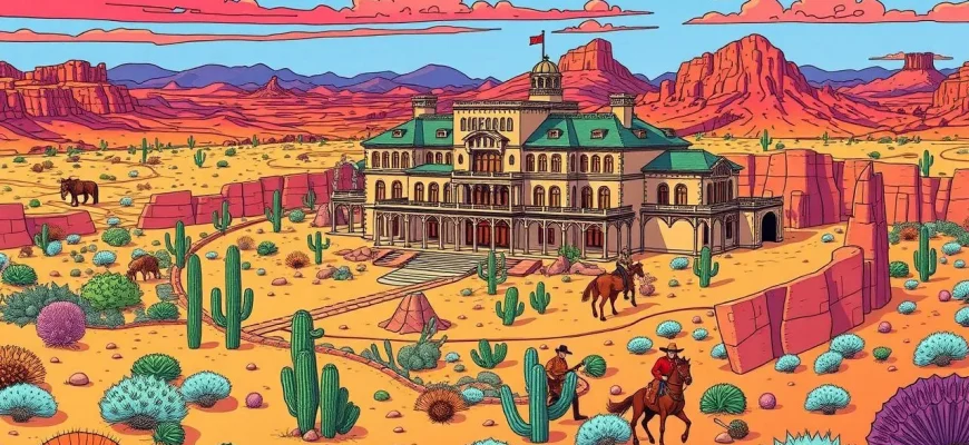 10 Películas del Oeste con Mansiones