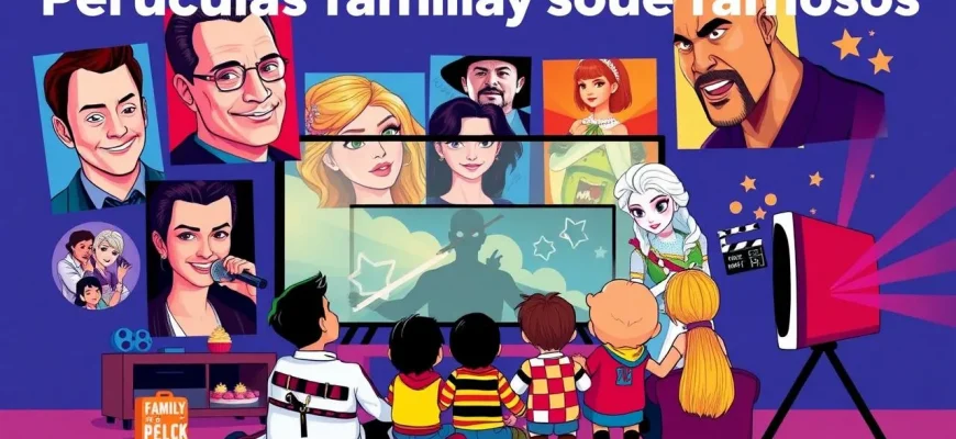 Películas familiares sobre famosos
