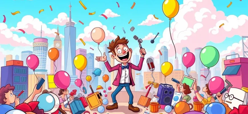 Películas de comedia sobre caricaturas