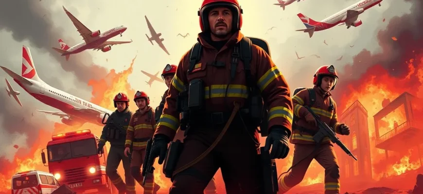 Películas de catástrofes sobre servicios de emergencia