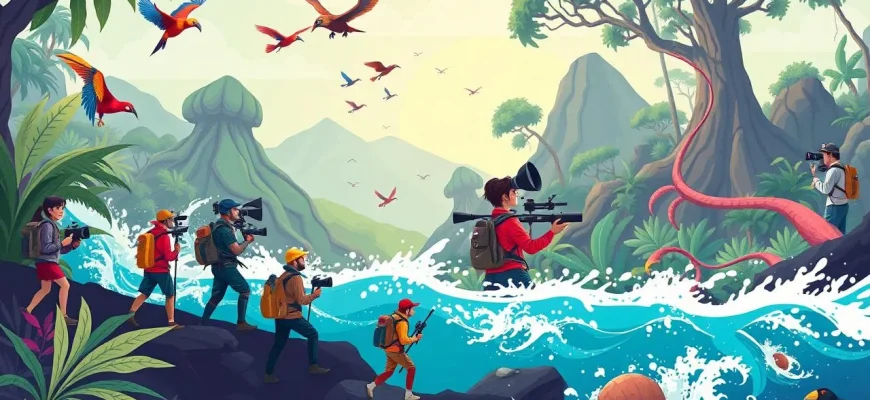 Películas de Aventuras sobre Documentalistas