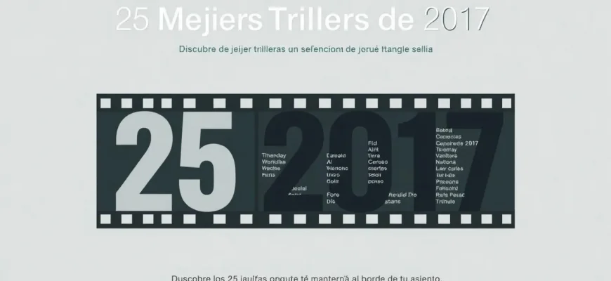 Los 25 Mejores Trillers de 2017