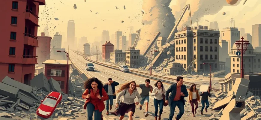 Películas de catástrofes sobre terremotos y destrucción de ciudades