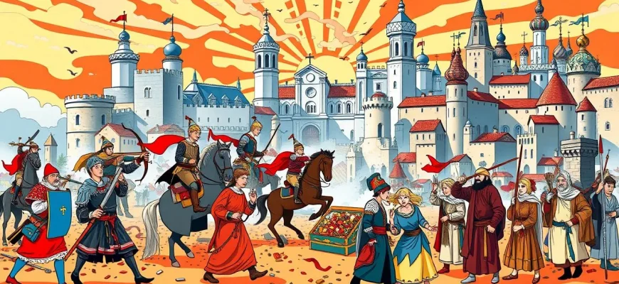 Películas históricas sobre el Volga medieval