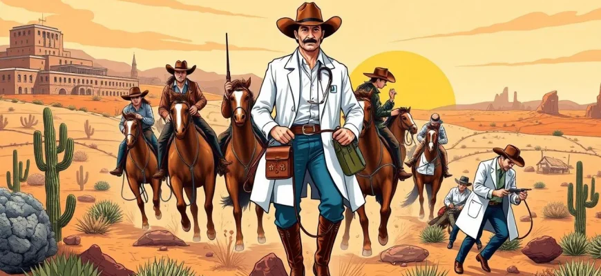 10 Westerns sobre medicina: Un viaje por el salvaje oeste