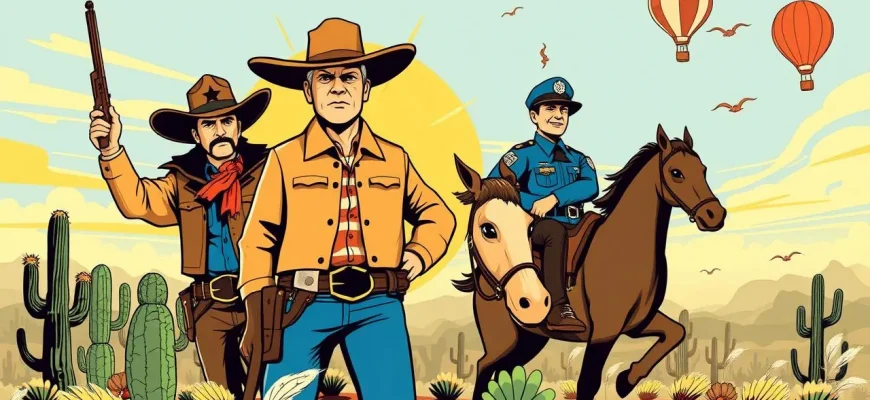 10 Películas de Westerns con Policías